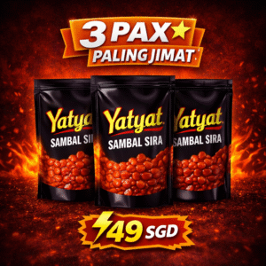 (3 PAX) YAT-YAT SAMBAL SIRA